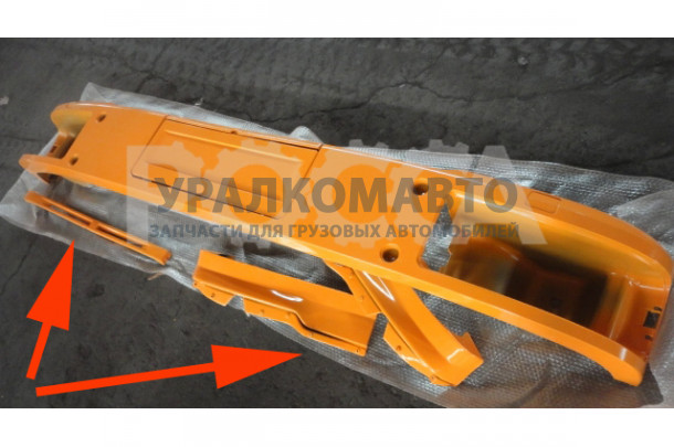 Бампер F2000 верх пластик оранжевый SHAANXI 81.41610.4114
