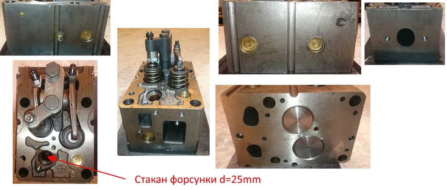 Головка блока цилиндров в сборе WP10 Евро3 