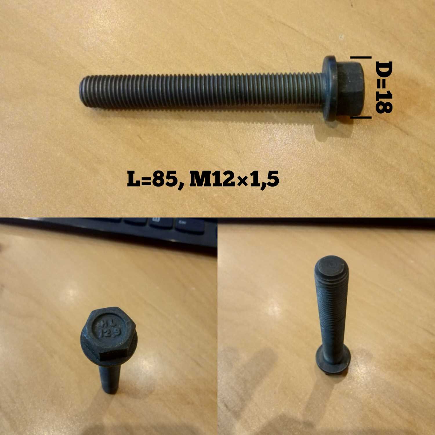 Болт шатуна M12 L=85 