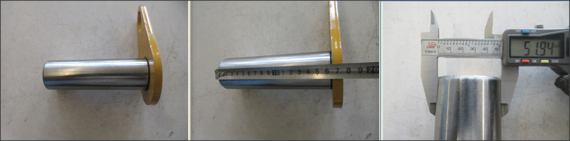 Палец 52*175/15D0094 крепления ковша нижний