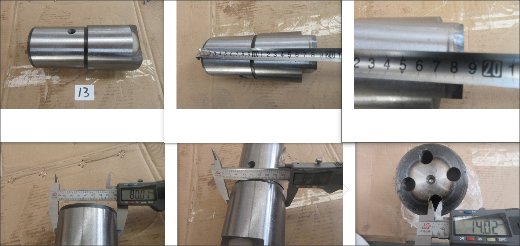 Палец сочленения 80*86*96*190 (4 ОТВ) 60A2726
