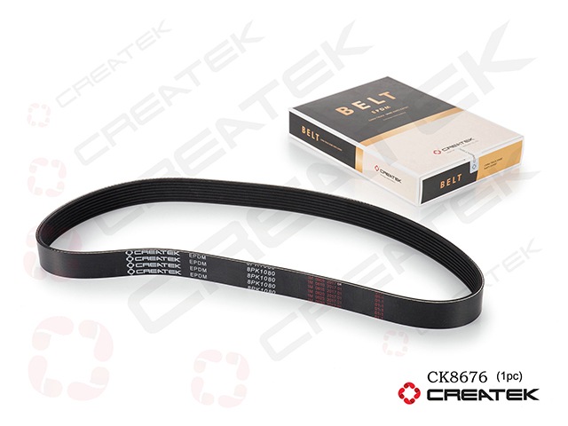 Ремень вентилятора 8PK1080 HW76 Евро5 CREATEK